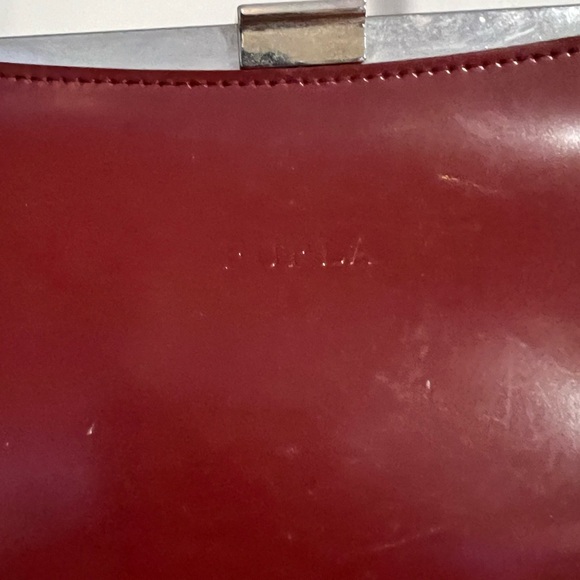 Vintage Red Furla Bag - Picture 10 of 12